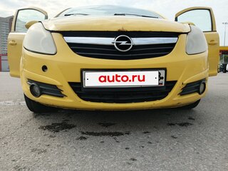 2008 Opel Corsa D, жёлтый, 210000 рублей, вид 1