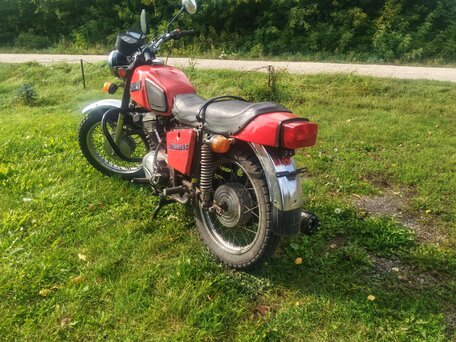 1998 ИЖ Планета, красный, 55000 рублей, вид 4
