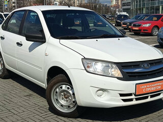 2018 Lada (ВАЗ) Granta I, белый, 380000 рублей, вид 2