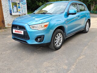 2013 Mitsubishi ASX I Рестайлинг, голубой, 755000 рублей, вид 1