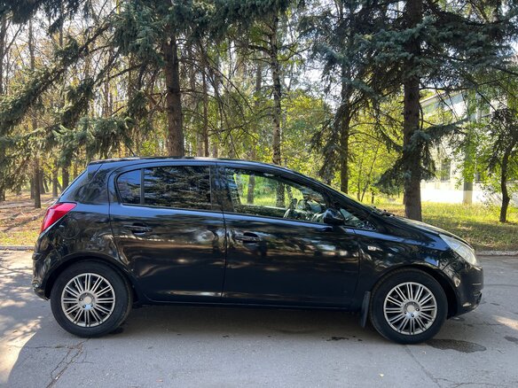 2008 Opel Corsa D, чёрный, 435000 рублей - вид 6