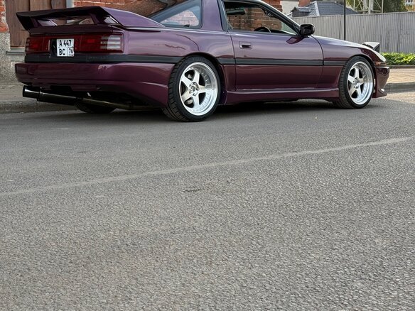1986 Toyota Supra III (A70), пурпурный, 2000000 рублей - вид 8