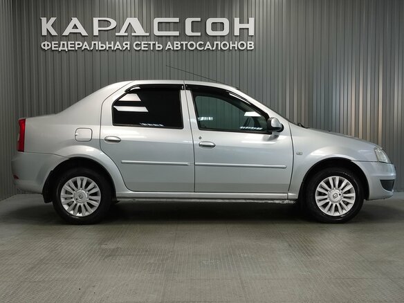 2012 Renault Logan I Рестайлинг, серый, 465000 рублей - вид 5