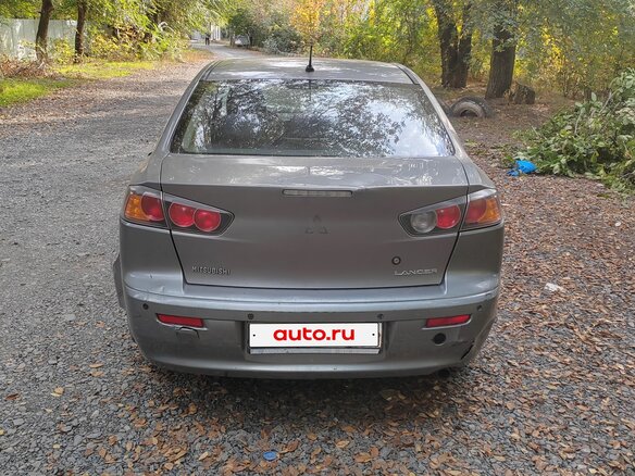 2013 Mitsubishi Lancer X Рестайлинг, серый, 320000 рублей - вид 4