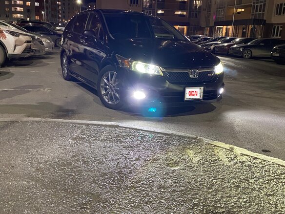 2009 Honda Stream II Рестайлинг, чёрный, 1099000 рублей - вид 13