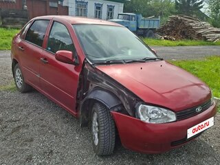 2005 Lada (ВАЗ) Kalina I, красный, 135000 рублей, вид 2