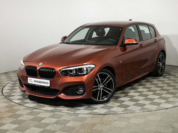 2019 BMW 1 серии 118i II (F20/F21) Рестайлинг 2, оранжевый, 1679700 рублей