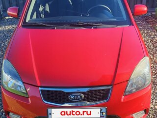 2009 Kia Rio II, красный, 630000 рублей, вид 1