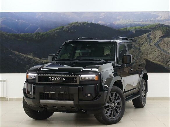 2026 Toyota Land Cruiser Prado 250 Series, чёрный
