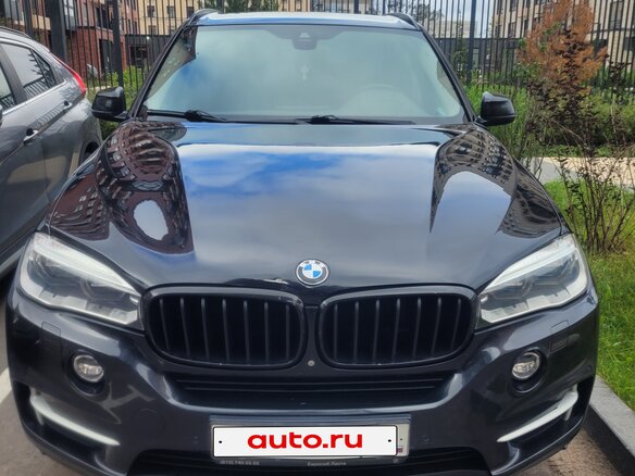 2014 BMW X5 30d III (F15), чёрный, 2750000 рублей - вид 2