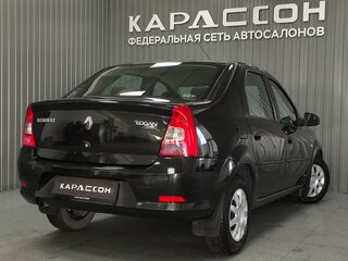 2011 Renault Logan I Рестайлинг, чёрный, 490000 рублей, вид 2