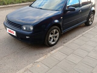 1998 Volkswagen Golf IV, синий, 230000 рублей, вид 1