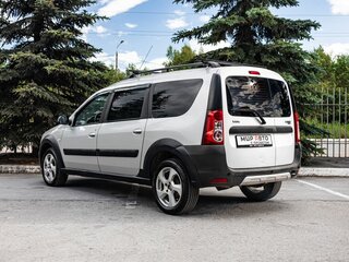 2018 Lada (ВАЗ) Largus Cross I, серебристый, 850000 рублей, вид 2
