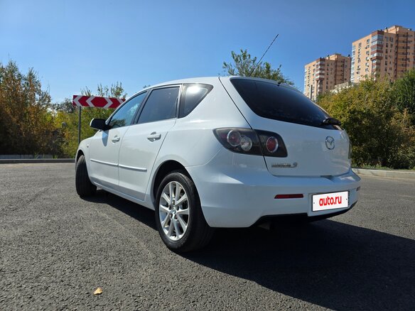2008 Mazda 3 I (BK) Рестайлинг, белый, 650000 рублей - вид 6