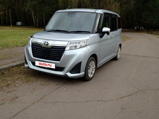 2019 Toyota Roomy I, серебристый, 1140000 рублей, вид 3