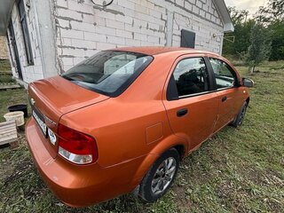 2005 Chevrolet Aveo I, жёлтый, 260000 рублей, вид 5