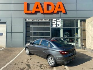 2026 Lada (ВАЗ) Vesta I Рестайлинг (NG), серый, 1875000 рублей, вид 4