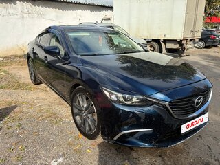 2016 Mazda 6 III (GJ) Рестайлинг, синий, 1300000 рублей, вид 2