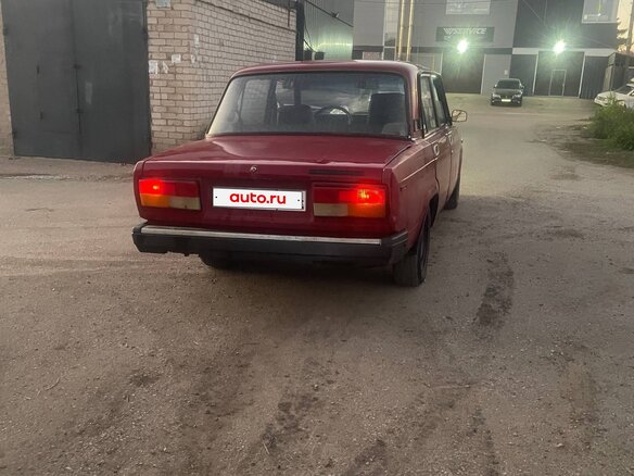 2003 Lada (ВАЗ) 2107, пурпурный, 55000 рублей - вид 2