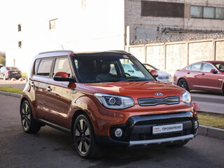 2018 Kia Soul II Рестайлинг, оранжевый, 1794777 рублей, вид 5