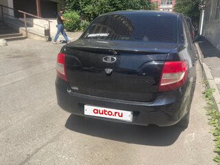 2012 Lada (ВАЗ) Granta I, чёрный, 290000 рублей, вид 2