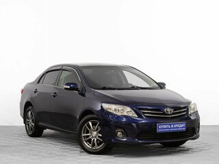 2011 Toyota Corolla X (E140, E150) Рестайлинг, синий, 1149000 рублей, вид 1