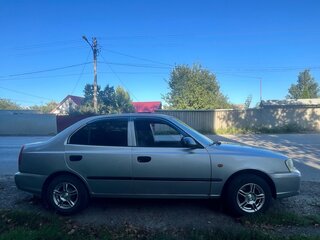 2005 Hyundai Accent ТагАЗ II, серебристый, 370000 рублей, вид 4