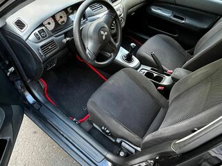 2007 Mitsubishi Lancer IX, чёрный, 375000 рублей, вид 3