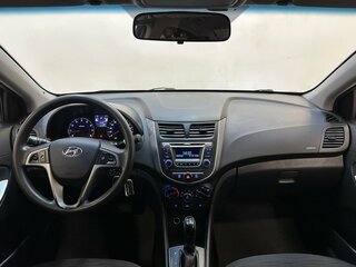 2016 Hyundai Solaris I Рестайлинг, синий, 980000 рублей, вид 5