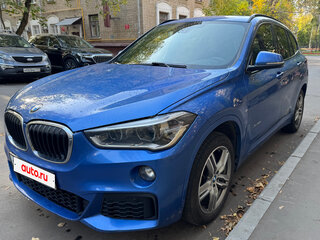 2018 BMW X1 20i xDrive II (F48), синий, 2250000 рублей, вид 2