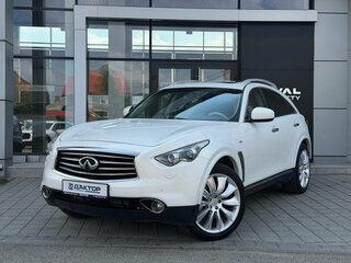 2013 Infiniti FX30d II (S51) Рестайлинг, белый, 1797000 рублей, вид 1