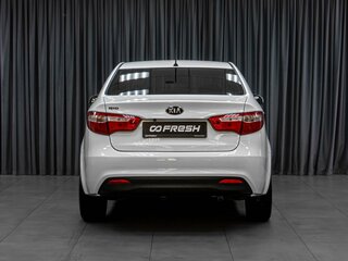 2014 Kia Rio 6-speed III, белый, 1029000 рублей, вид 4