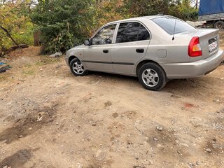 2008 Hyundai Accent ТагАЗ II, бежевый, 450000 рублей, вид 4