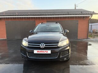 2012 Volkswagen Touareg II, чёрный, 1780000 рублей, вид 3