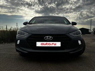 2017 Hyundai Elantra VI (AD), серый, 1750000 рублей, вид 3