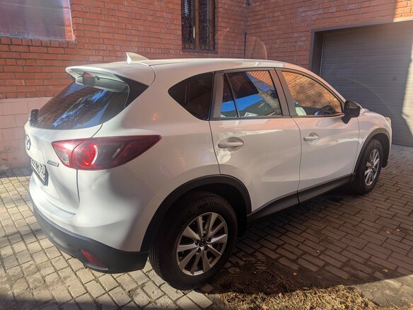 2015 Mazda CX-5 I Рестайлинг, белый, 1280000 рублей - вид 4