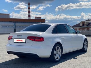 2012 Audi A4 IV (B8) Рестайлинг, белый, 990000 рублей, вид 5