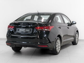 2021 Hyundai Solaris II Рестайлинг, чёрный, 1475000 рублей, вид 5