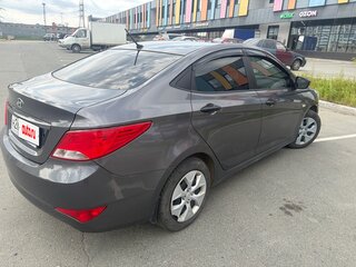 2015 Hyundai Solaris I Рестайлинг, серый, 720000 рублей, вид 5