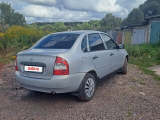 2008 Lada (ВАЗ) Kalina I, серебристый, 140000 рублей, вид 4