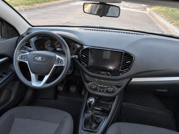 2018 Lada (ВАЗ) Vesta I, синий, 980000 рублей - вид 6