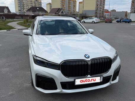 2020 BMW 7 серии Long 730Ld xDrive VI (G11/G12) Рестайлинг, белый, 7100000 рублей, вид 2