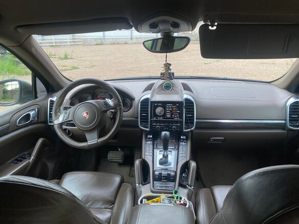 2010 Porsche Cayenne Diesel II (958), коричневый, 2300000 рублей - вид 6