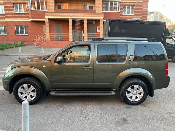 2005 Nissan Pathfinder III, зелёный - вид 3
