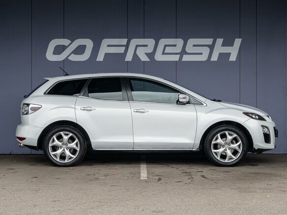2011 Mazda CX-7 I Рестайлинг, белый, 870000 рублей - вид 4