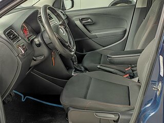 2017 Volkswagen Polo V Рестайлинг, синий, 949000 рублей, вид 5