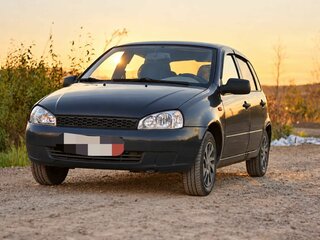 2008 Lada (ВАЗ) Kalina I, синий, 220000 рублей, вид 1