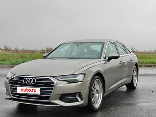 2019 Audi A6 40 TDI V (C8), серебристый, 3720000 рублей, вид 1