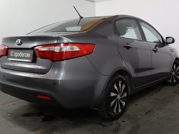 2014 Kia Rio 6-speed III, серый, 749000 рублей - вид 5