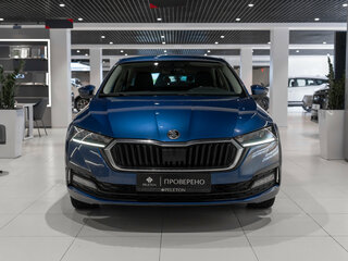 2021 Skoda Octavia IV (A8), синий, 1775000 рублей, вид 3